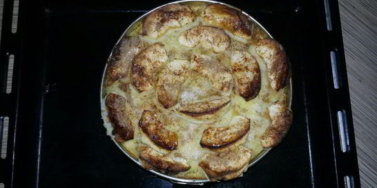 Ленивая шарлотка