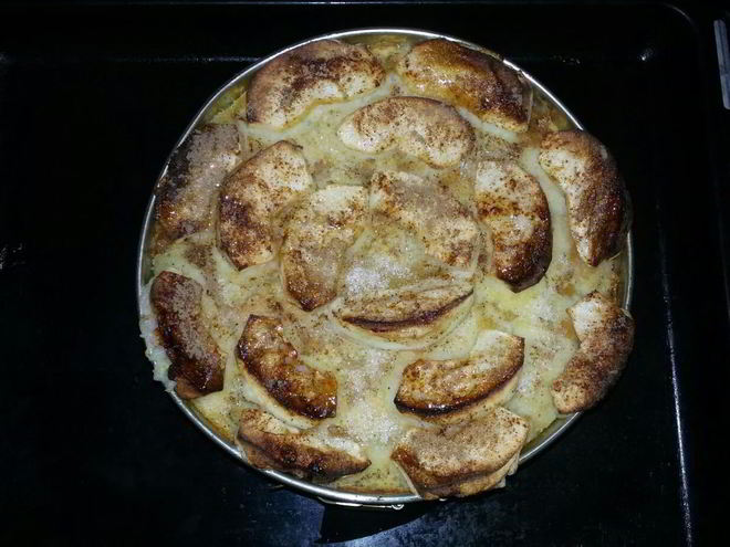 Рецепт ленивой шарлотки