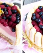 Малиновая шарлотка