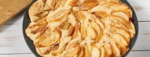 пирог с яблоками шарлотка. Шаг 6