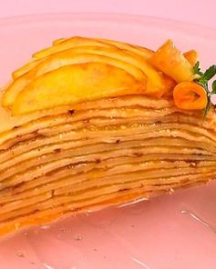 Шарлотка из блинчиков