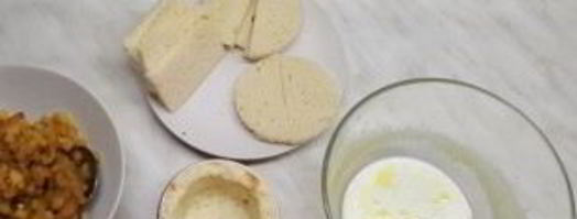 шарлотка из сухого батона. Шаг 4