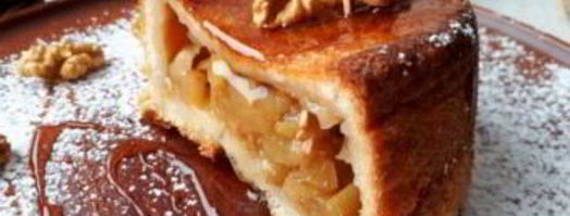 шарлотка из сухого батона. Шаг 6