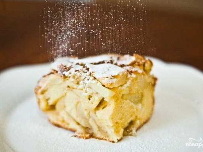 Рецепт шарлотки из яблок