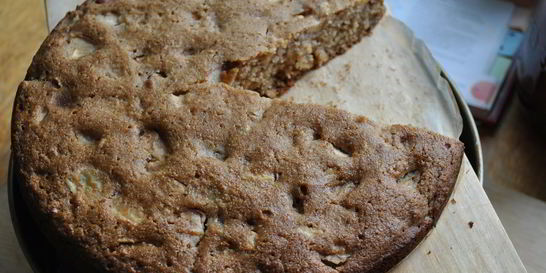 Шарлотка постная