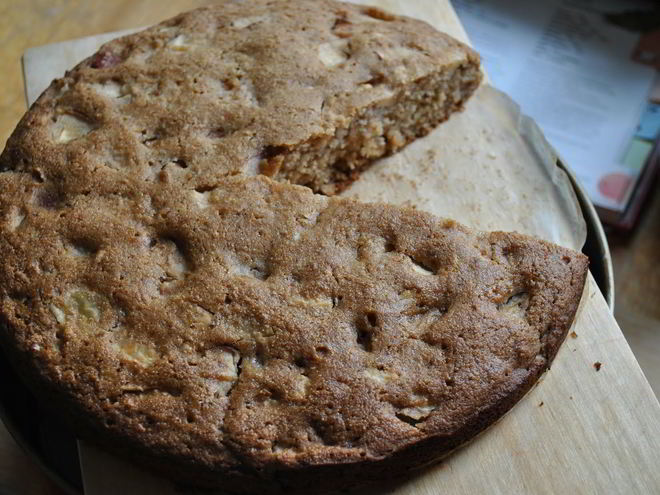 Рецепт шарлотки постной