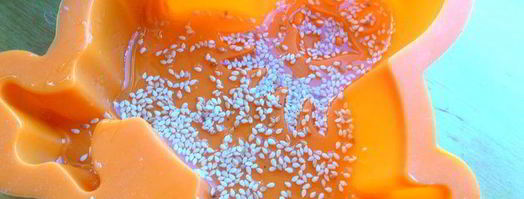 шарлотка с ананасом и хурмой. Шаг 20