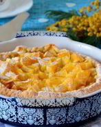 Шарлотка с апельсином