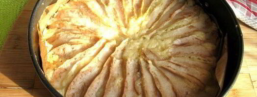 шарлотка с грушами. Шаг 9