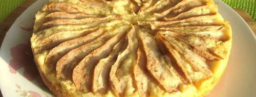 шарлотка с грушами. Шаг 10