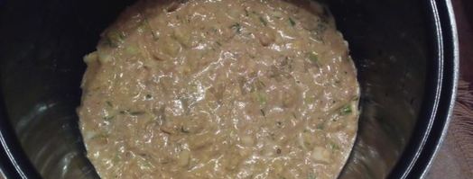 шарлотка с капустой в мультиварке. Шаг 9