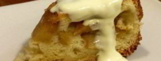 шарлотка с корицей и яблоками. Шаг 6