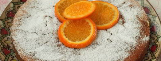 шарлотка с мандаринами. Шаг 6