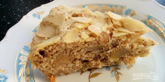 Шарлотка с отрубями