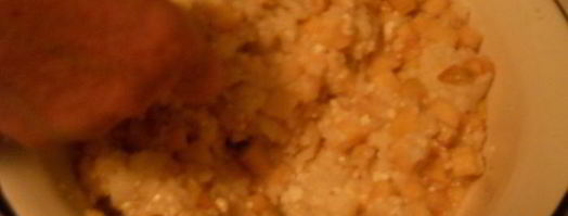 шарлотка с рисом и яблоками. Шаг 5