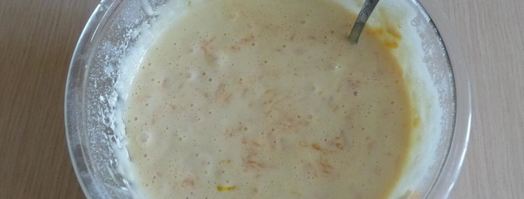 шарлотка с тыквой и печеньем. Шаг 2