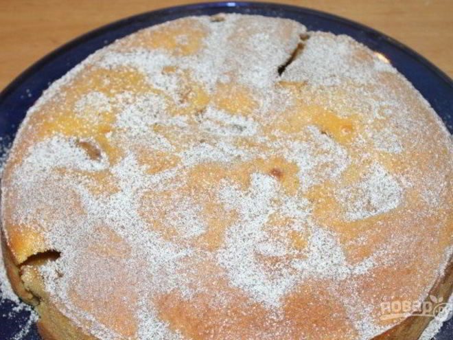 Рецепт шарлотки с яблоками без муки