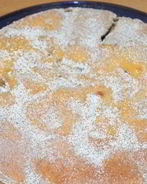 Шарлотка с яблоками без муки