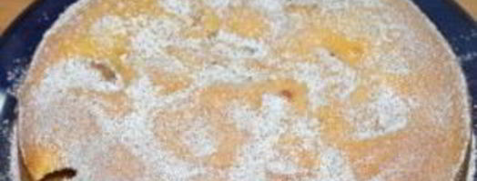 шарлотка с яблоками без муки. Шаг 5