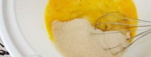 шарлотка с яблоком. Шаг 5