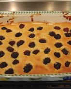 Шарлотка с ягодами