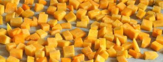 шарлотка с запеченной тыквой. Шаг 2