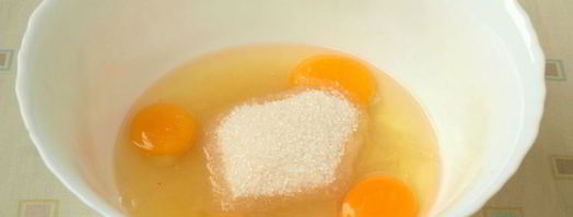 шарлотка с запеченной тыквой. Шаг 3