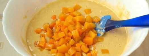 шарлотка с запеченной тыквой. Шаг 5