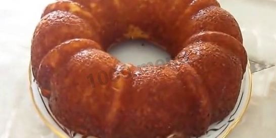 Шарлотка творожная с творогом в духовке