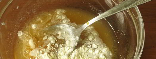 шарлотка в тыкве. Шаг 4