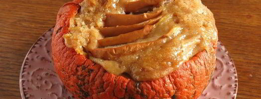 шарлотка в тыкве. Шаг 10