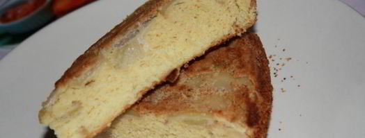 шарлотка яблочная. Шаг 11