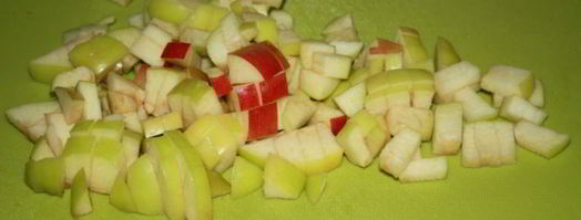 шарлотка яблочная. Шаг 4