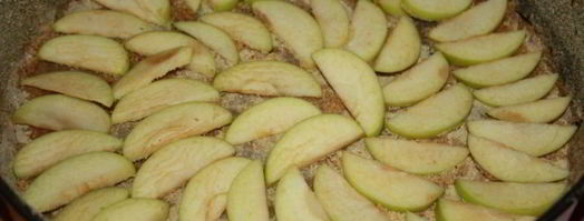 шарлотка яблочная. Шаг 7