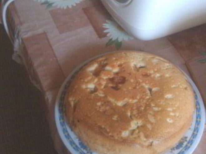 Рецепт шарлотки яблочно-вишневая