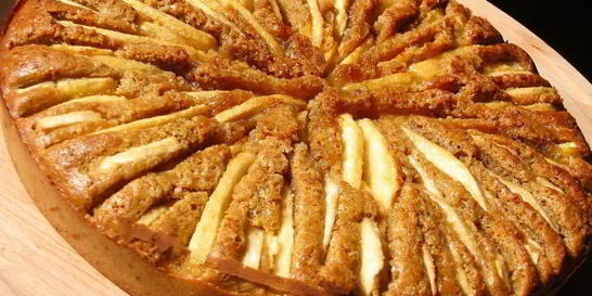 Шарлотка Яблочное солнышко