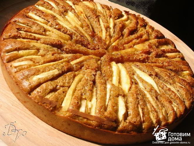 Рецепт шарлотки яблочное солнышко