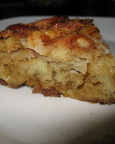 Сочная шарлотка с глазурью