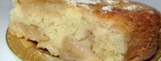 заливная шарлотка с яблоками. Шаг 6