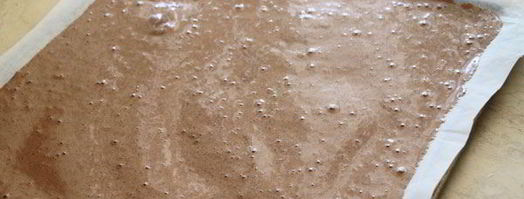 шоколадно-апельсиновый рулет. Шаг 5