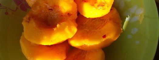 слоеные конвертики с персиком. Шаг 2