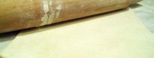 слоеные конвертики с творогом. Шаг 2