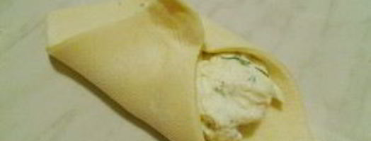 слоеные конвертики с творогом. Шаг 5