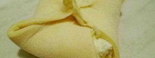 слоеные конвертики с творогом. Шаг 6