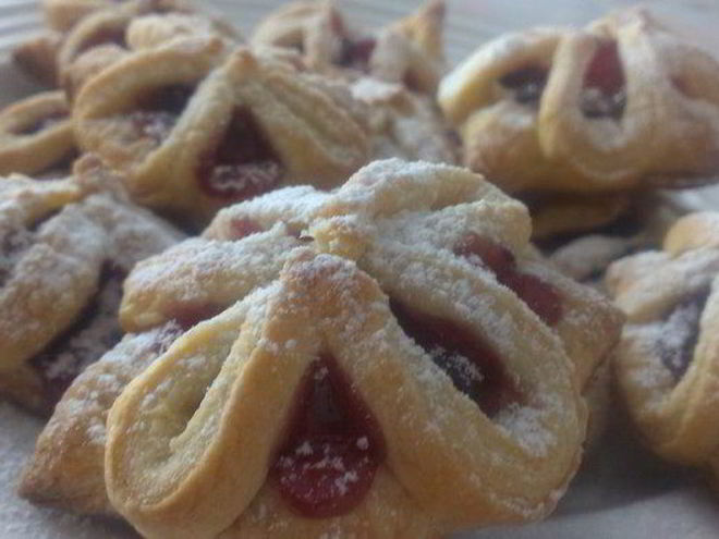 Рецепт слоеных конвертиков