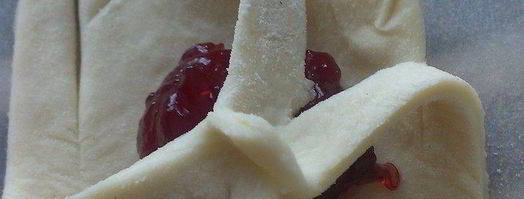 слоеные конвертики. Шаг 2