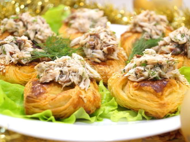 Рецепт слоек аппетитных