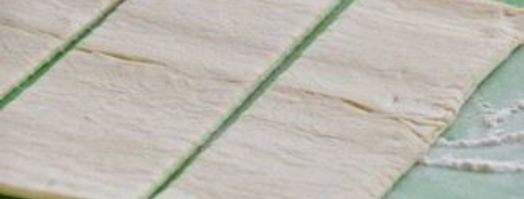 слойки из готового слоеного теста. Шаг 2