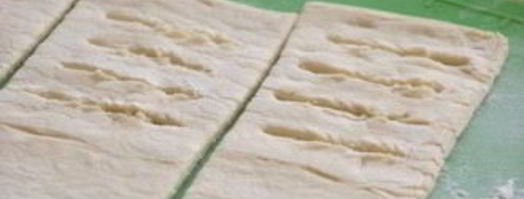 слойки из готового слоеного теста. Шаг 3