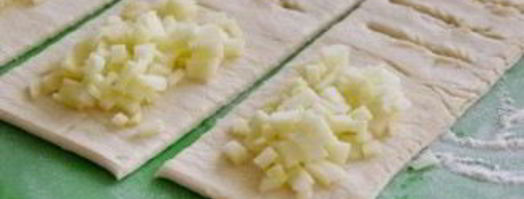 слойки из готового слоеного теста. Шаг 5